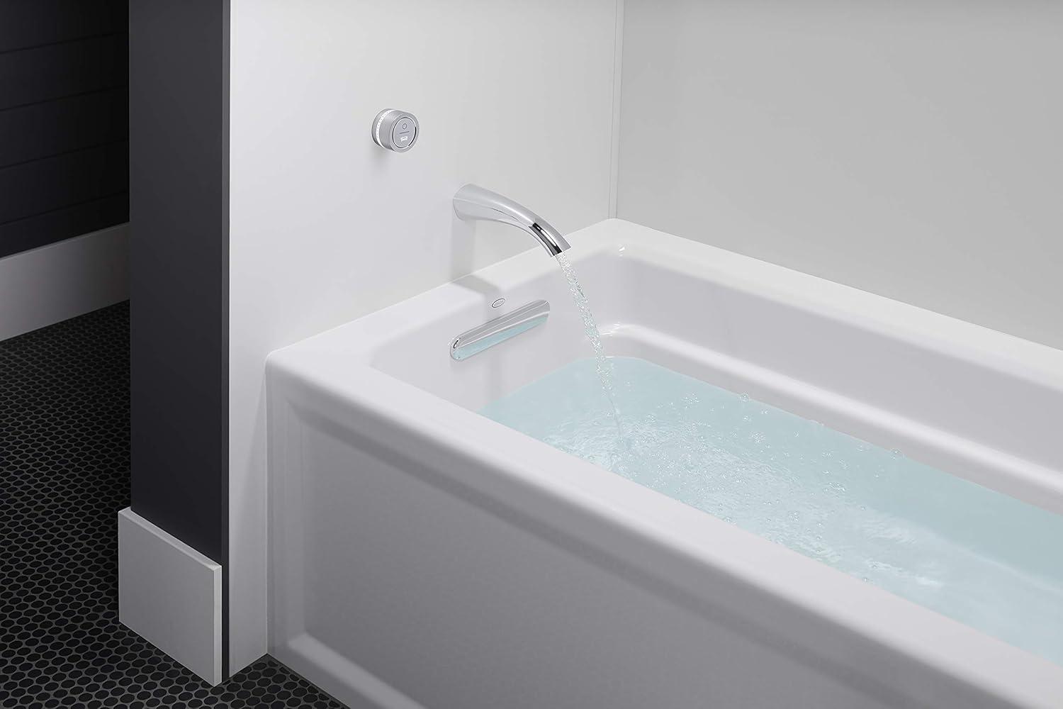 Archer® 60" x 32" Acrylic Alcove Soaking Bathtub with Comfort Depth