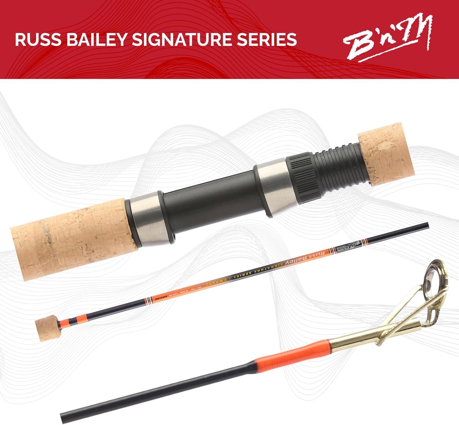 10.5 Foot Graphite Saltwater Surf Spinning Rod with Cork Handle