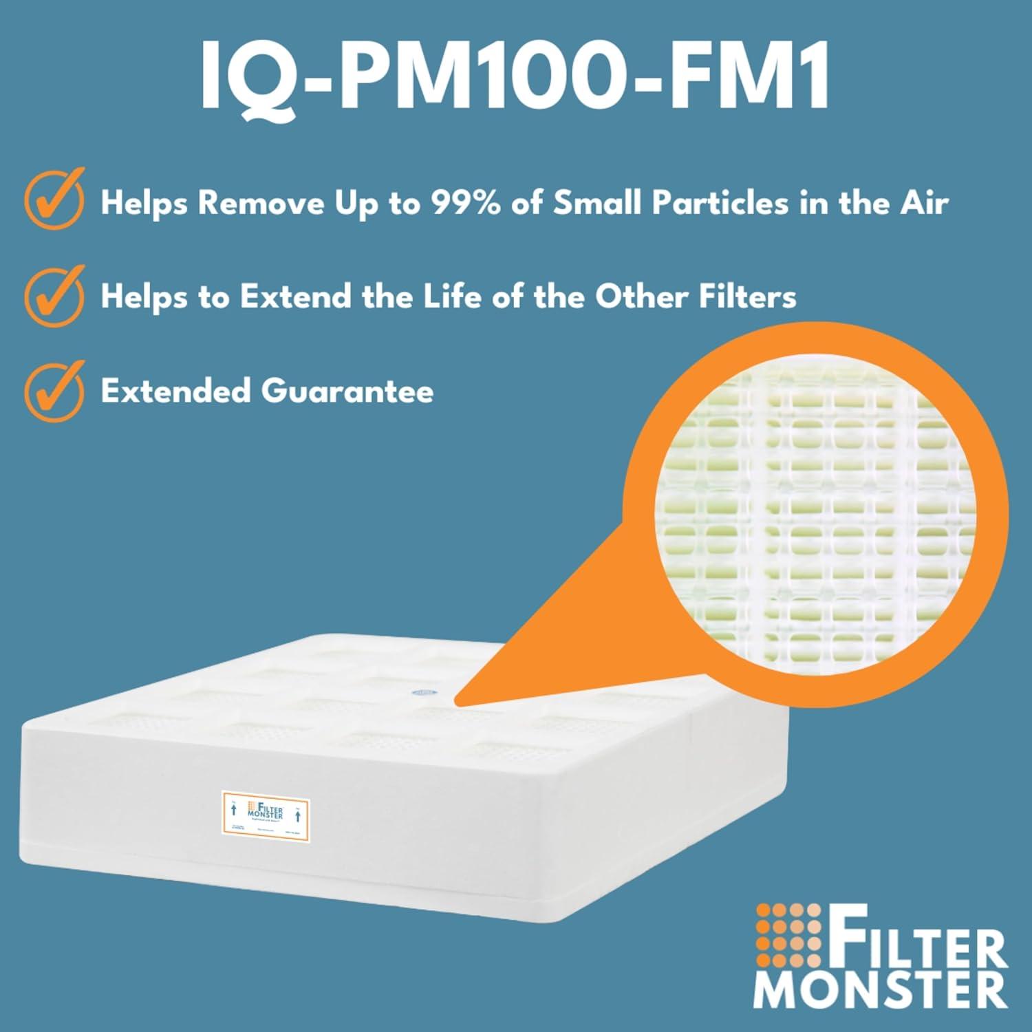 Filter-Monster Branded Replacement Pre-Filter Compatible with IQAir HeathPro Series Pre-Max Pre-Filter