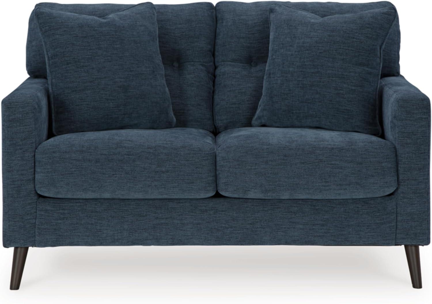 Ashley Furniture Bixler Navy Loveseat