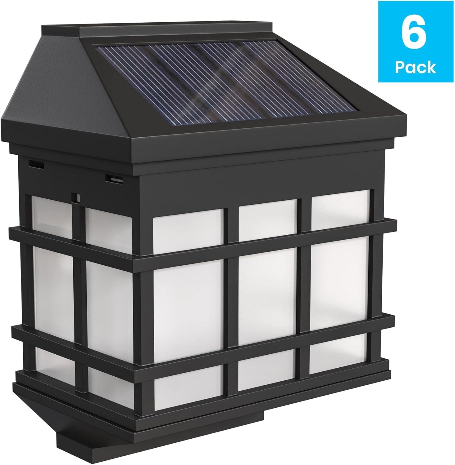 Rutland Decorative Wall Mount Solar Powered Lighting for Decks and Fencing