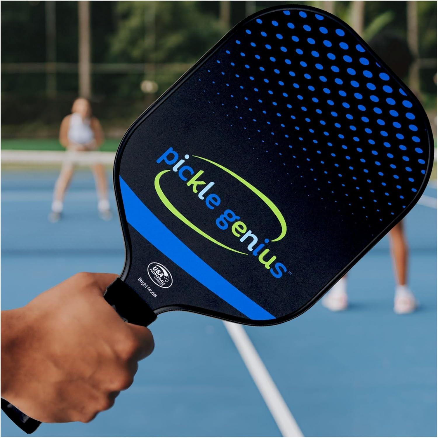 Pickle Genius Pickleball Paddle - Lightweight High-Performance for Indoor & Outdoor Play