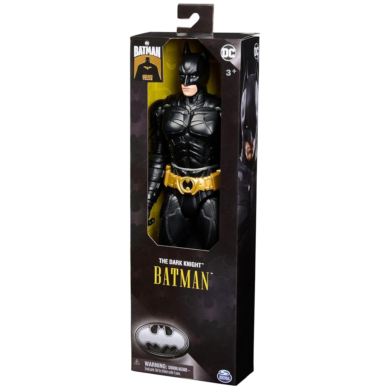 Batman, The Dark Knight Batman Action Figure, 12-inch, 85th Anniversary Limited Edition Collectible Kids Toys for Boys and Girls Ages 3 and Up