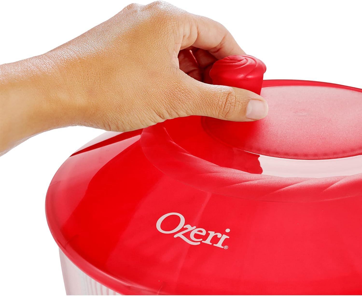 Ozeri Italian Made Fresca Salad Spinner and Serving Bowl Rotator