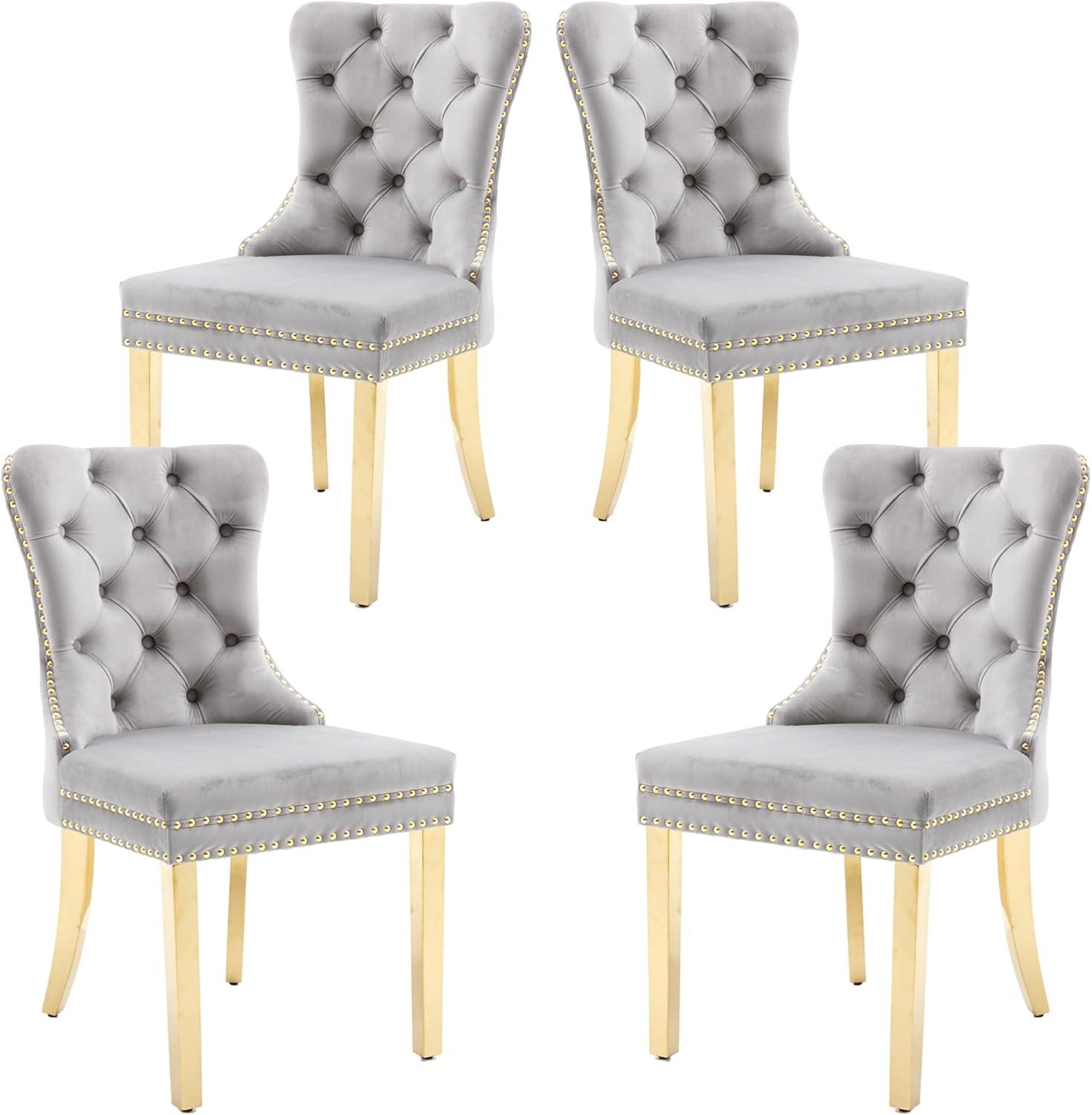 Kiliam Tufted Upholstered Back Side Chair Dining Chair