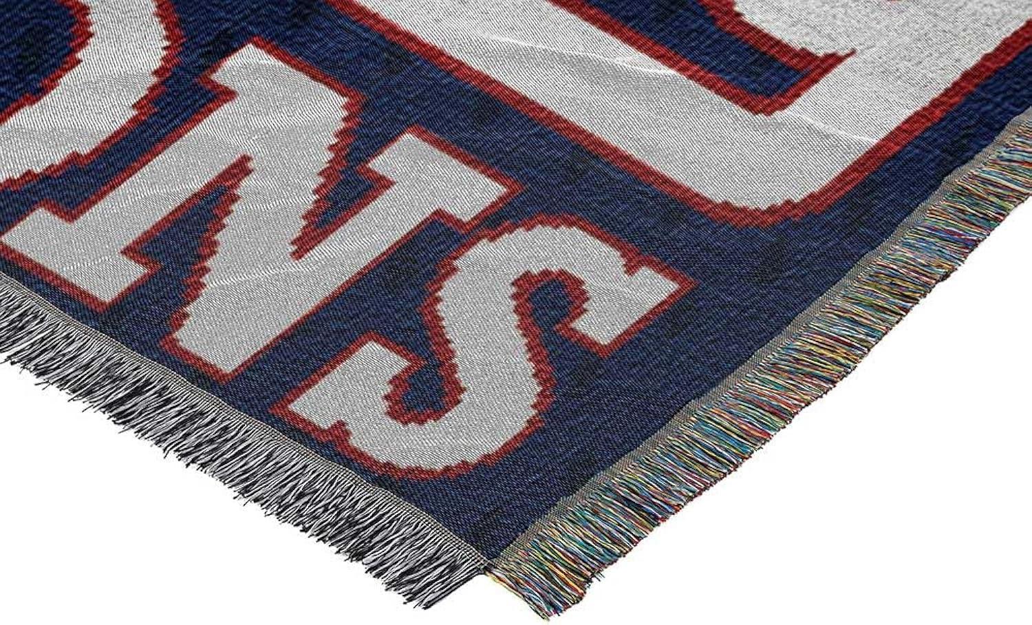 Northwest NFL New York Giants Throw Blanket, 4x Champs Commemorative Football Decor, 48x60 Inches