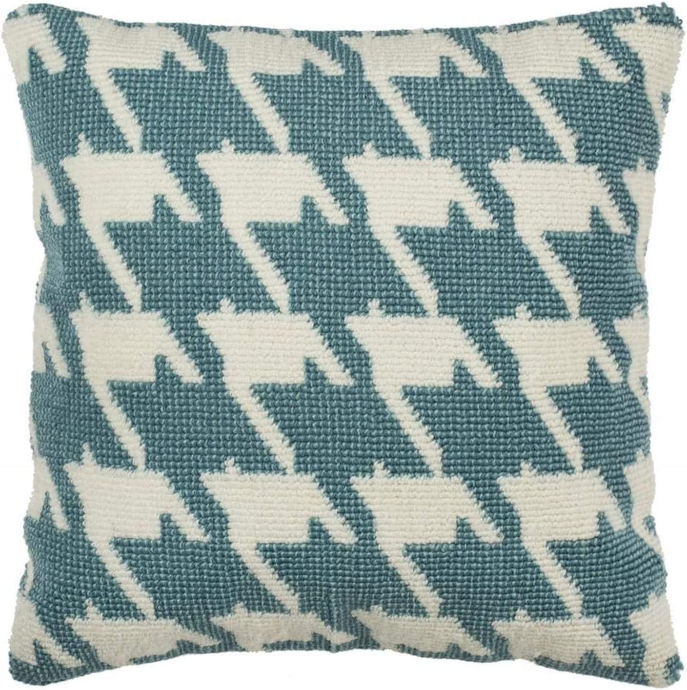 Bratcher Houndstooth Indoor/Outdoor Throw Pillow