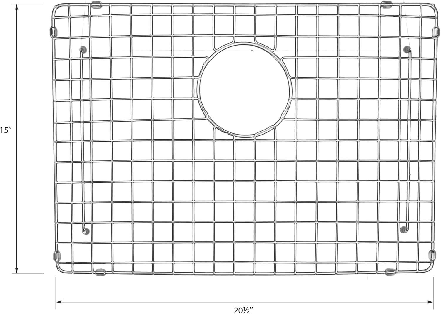 Karran 20.5" x 15" Stainless Steel Sink Bottom Grid