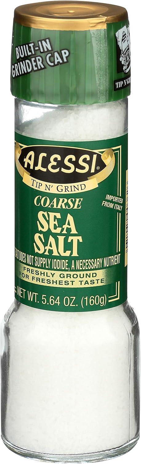 Alessi Grinder Sea Salt, 5.64 Ounce