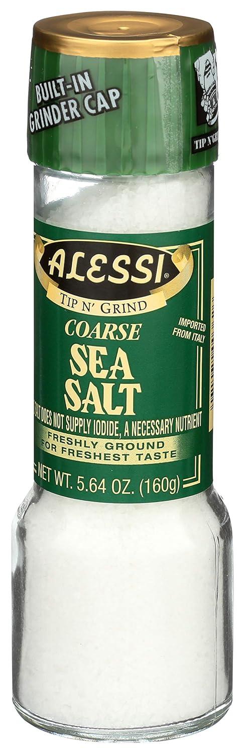 Alessi Grinder Sea Salt, 5.64 Ounce