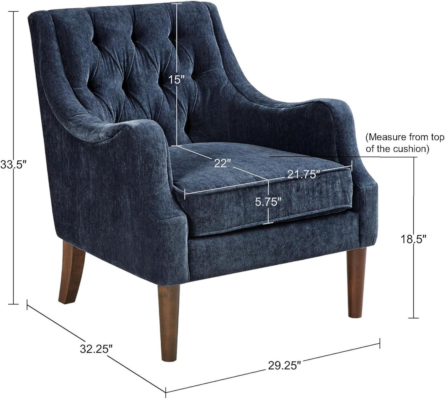 Anatonia 29.25" Wide Tufted Wingback Chair