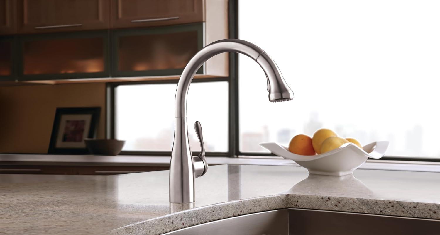 Allegro E Pull Down Bar Faucet