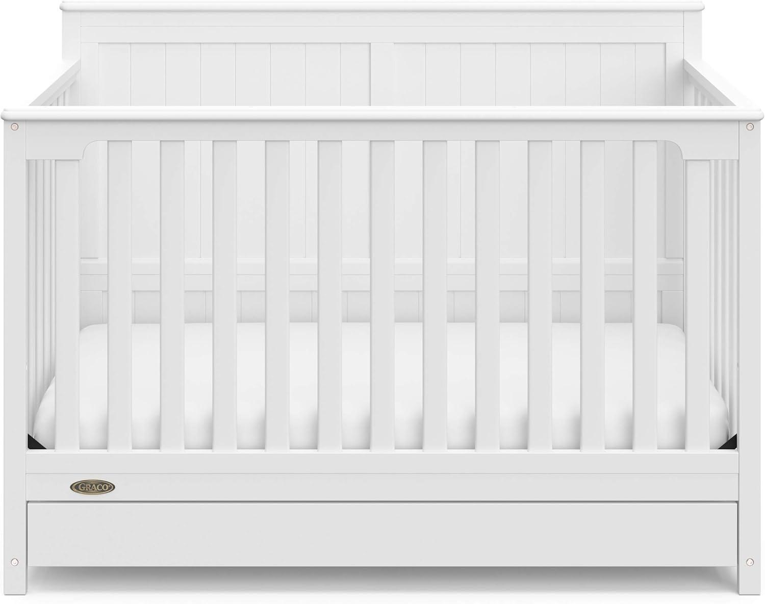 Graco Hadley 5-in-1 Convertible Crib with Drawer