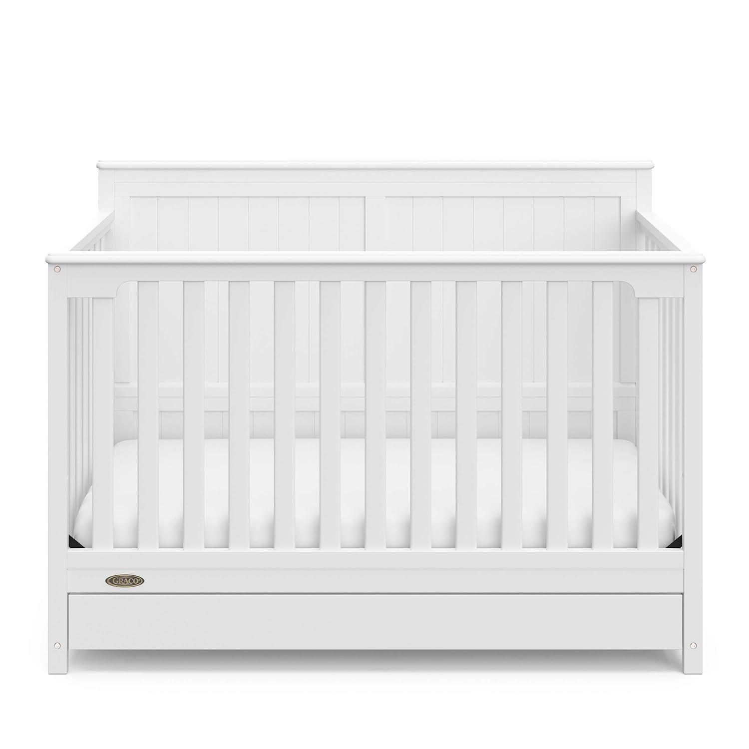 Graco Hadley 5-in-1 Convertible Crib with Drawer