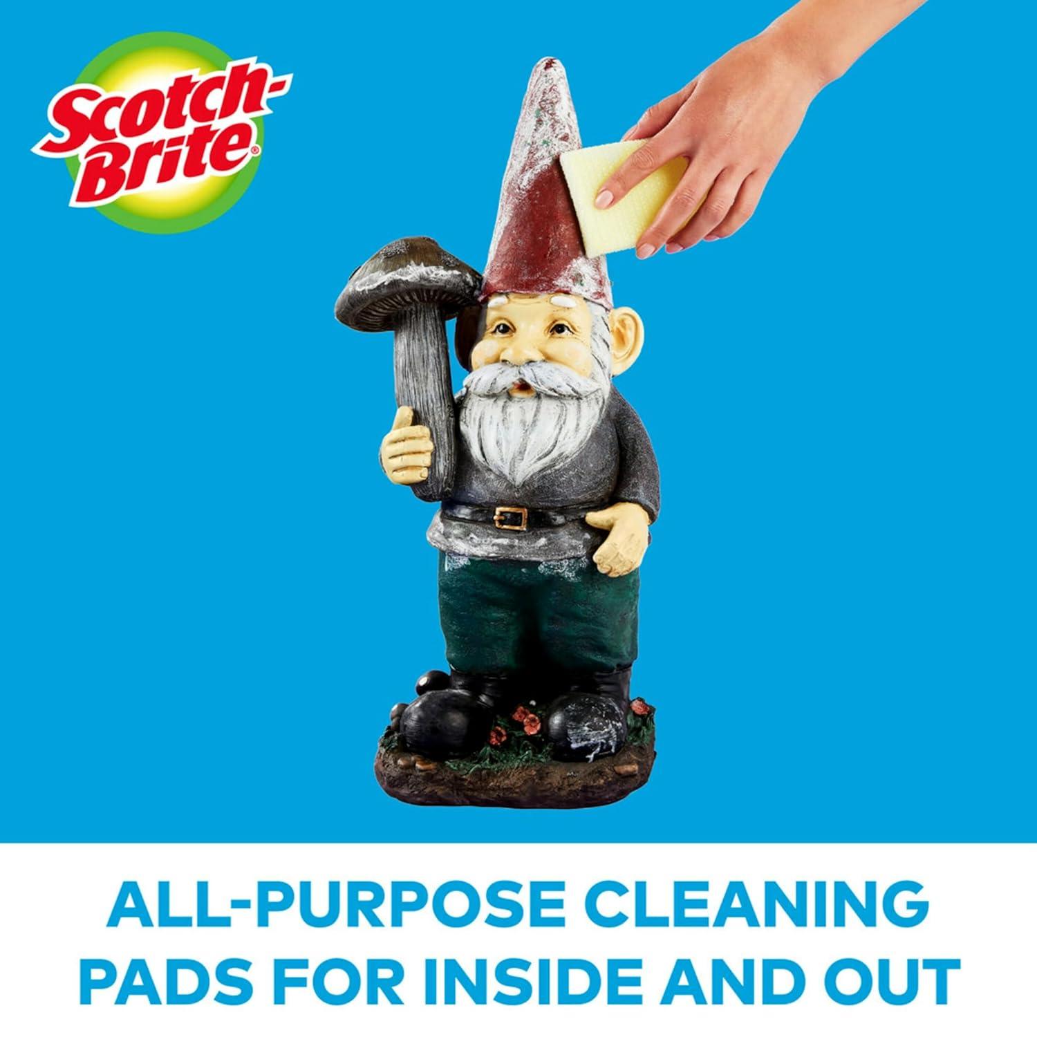 Scotch-Brite Non-Scratch Dobie All Purpose Cleaning Pad, 2 Pads Total