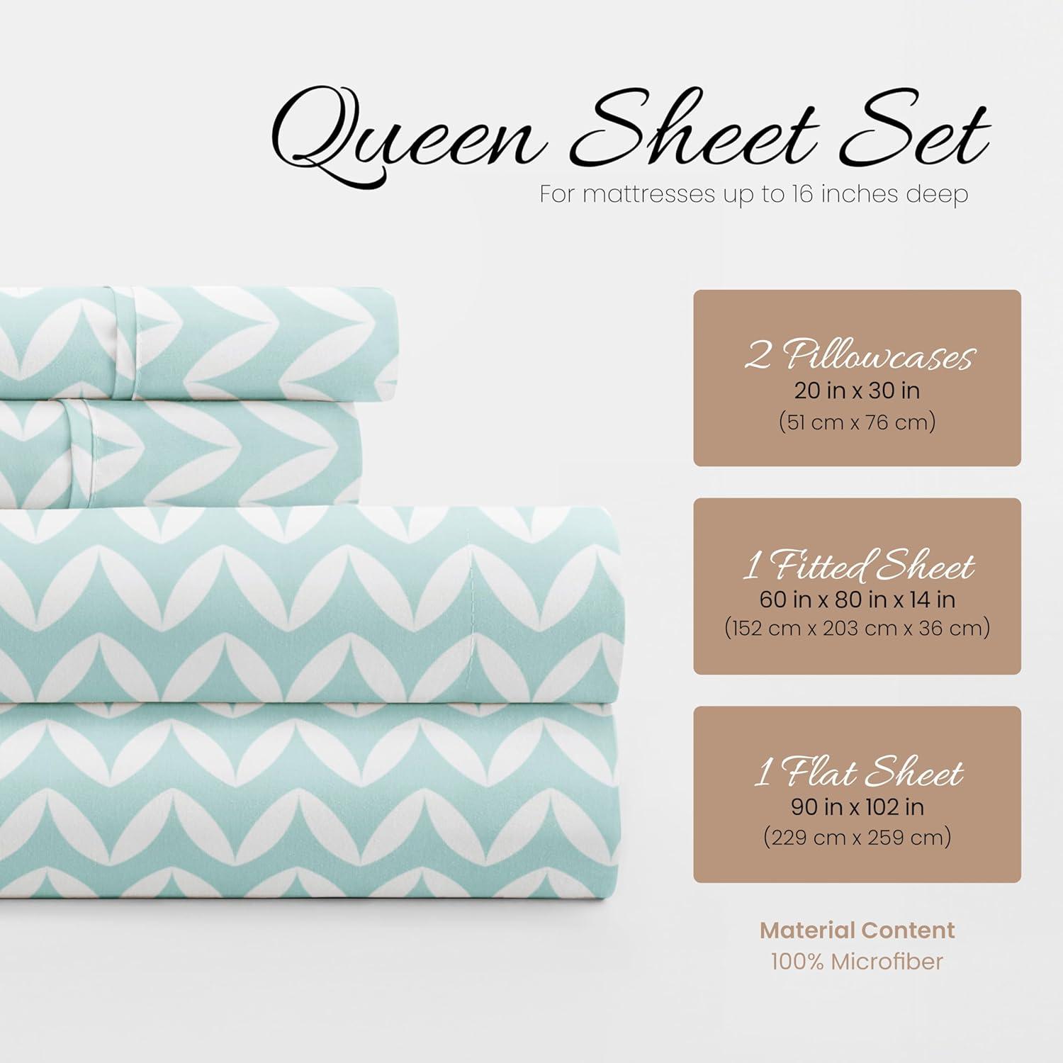 Simply Soft Chevron Geo Pattern Sheet Set