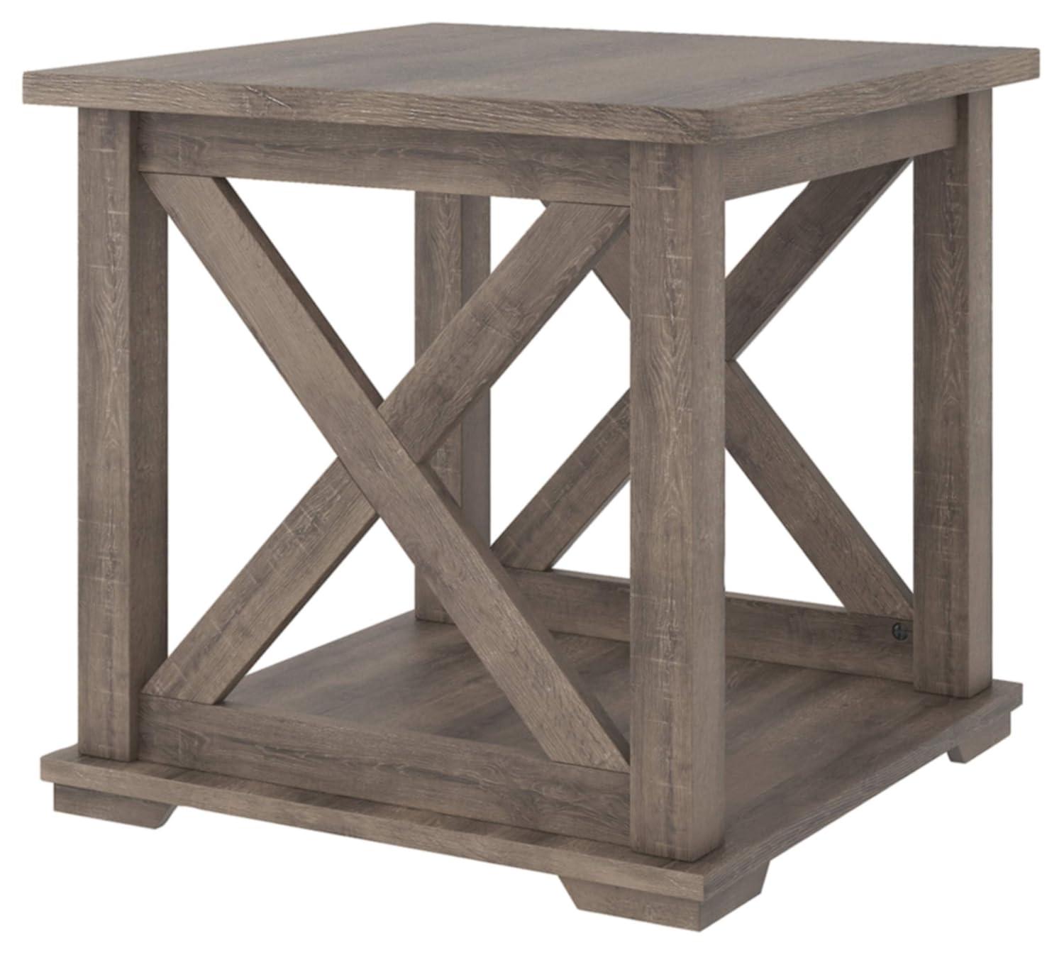 Aldwin Home Office Lift Top Writing and Computer Desk Black/Gray - Signature Design by Ashley: 60" Adjustable, with USB Charging Station