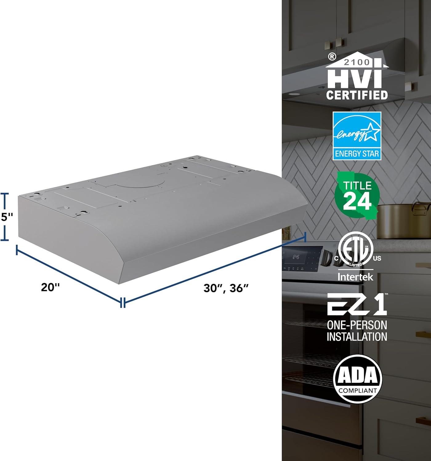 Broan Mtr1303 Mtr1 Series 130 - Stainless Steel