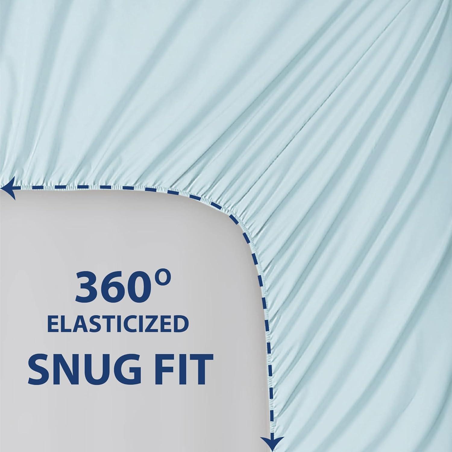 1800 Series Ultra Soft Microfiber Sheet Set