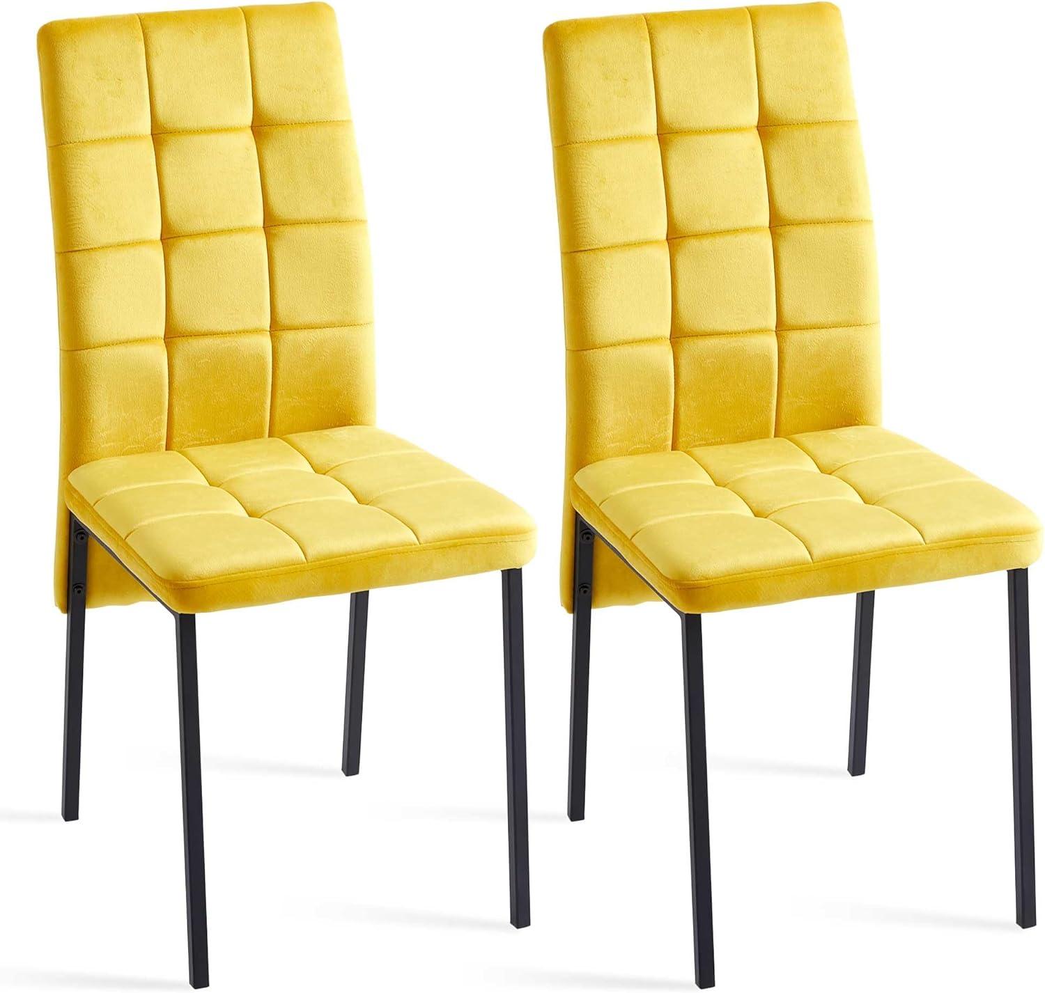Brooklyn Velvet High Back Side Chair