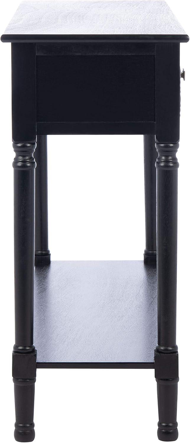 SAFAVIEH Halton Modern 2 Drawer Console Table, Distressed Grey