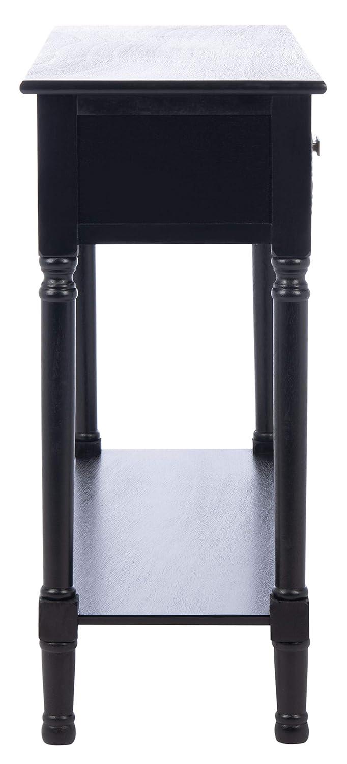 SAFAVIEH Halton Modern 2 Drawer Console Table, Distressed White