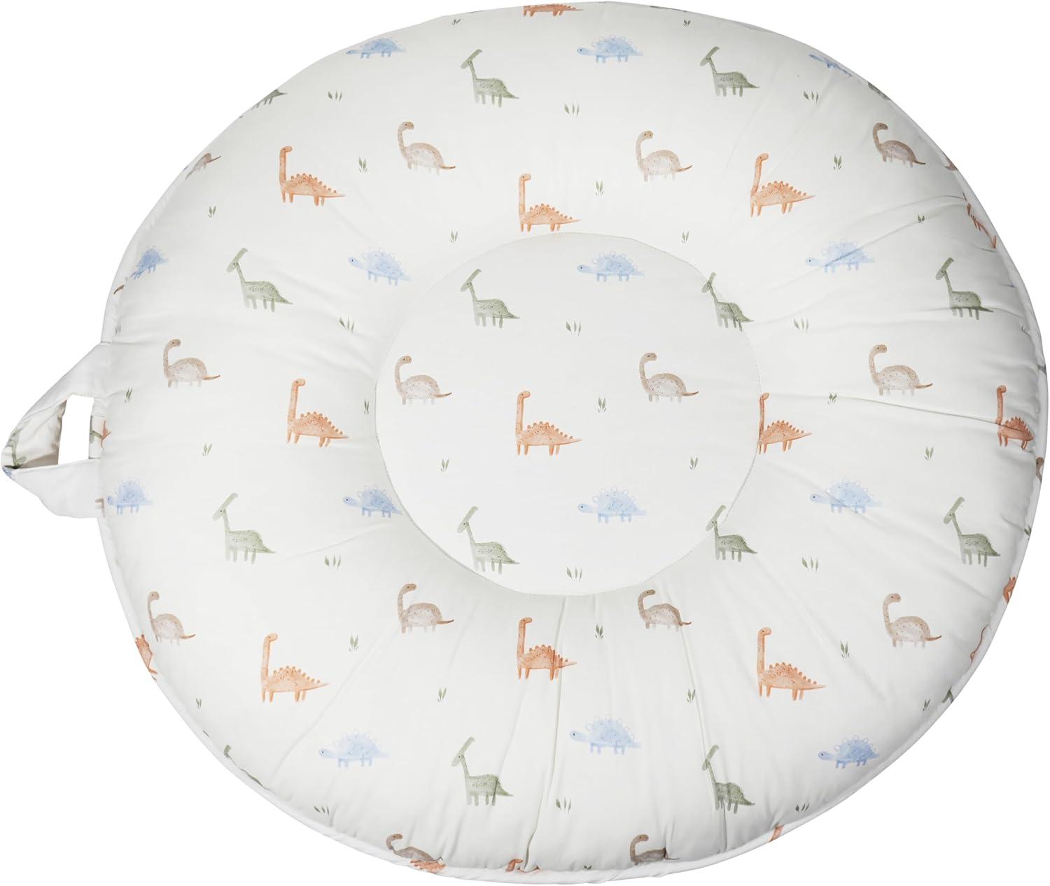 GooseWaddle Darby Dino & Beige Children's Pello Floor Cushions - 12 mo+