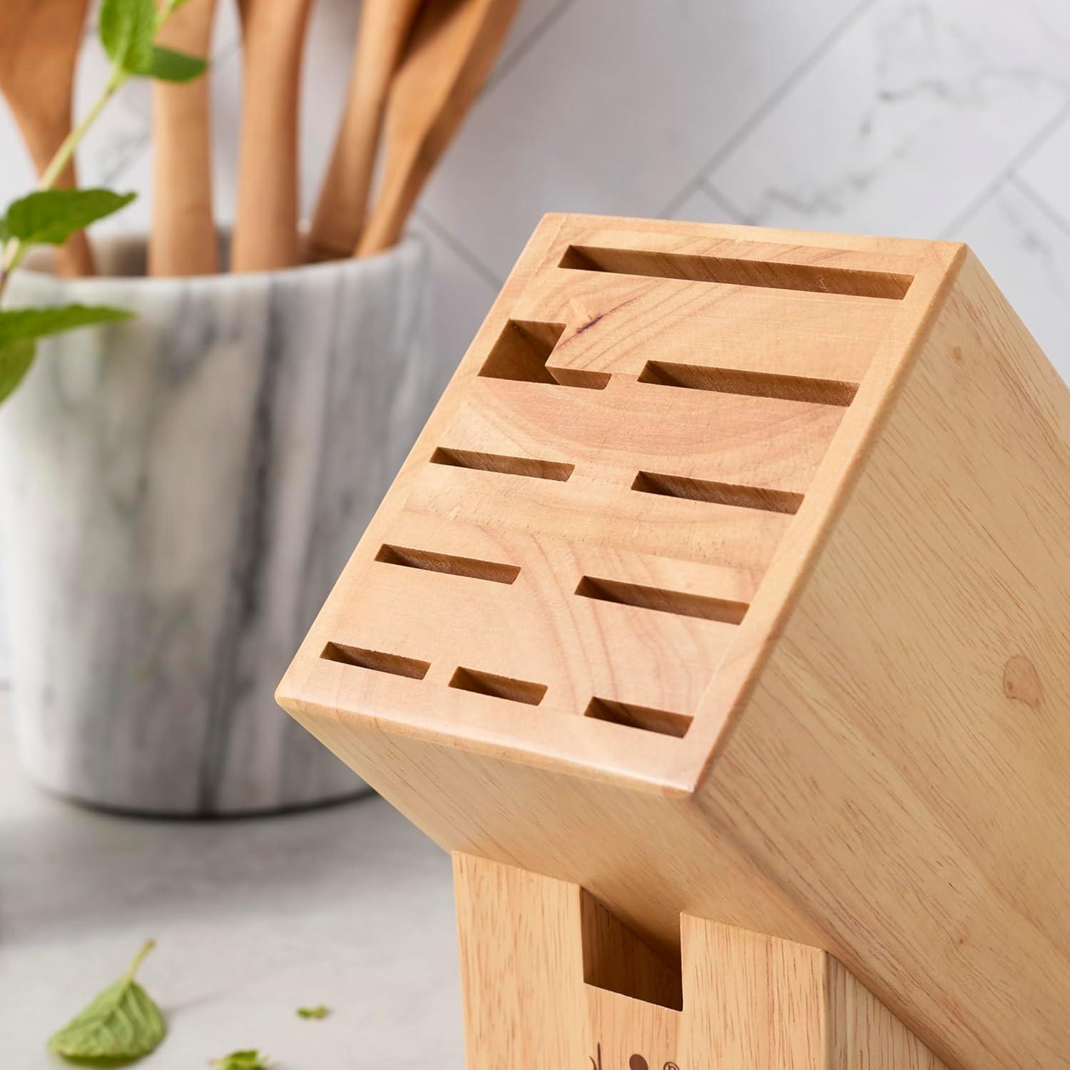 Henckels Hardwood Knife Block, Knife Storage, 11-slot