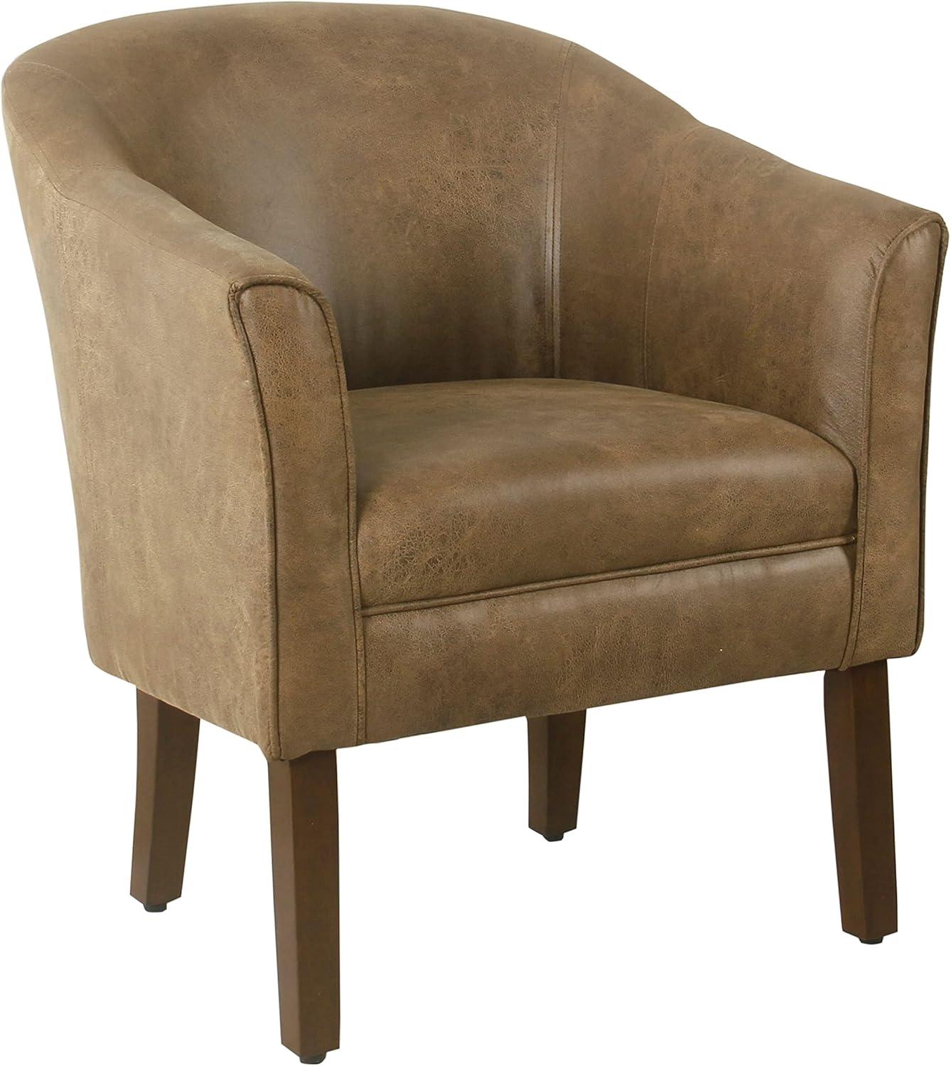 Modern Barrel Accent Chair - HomePop