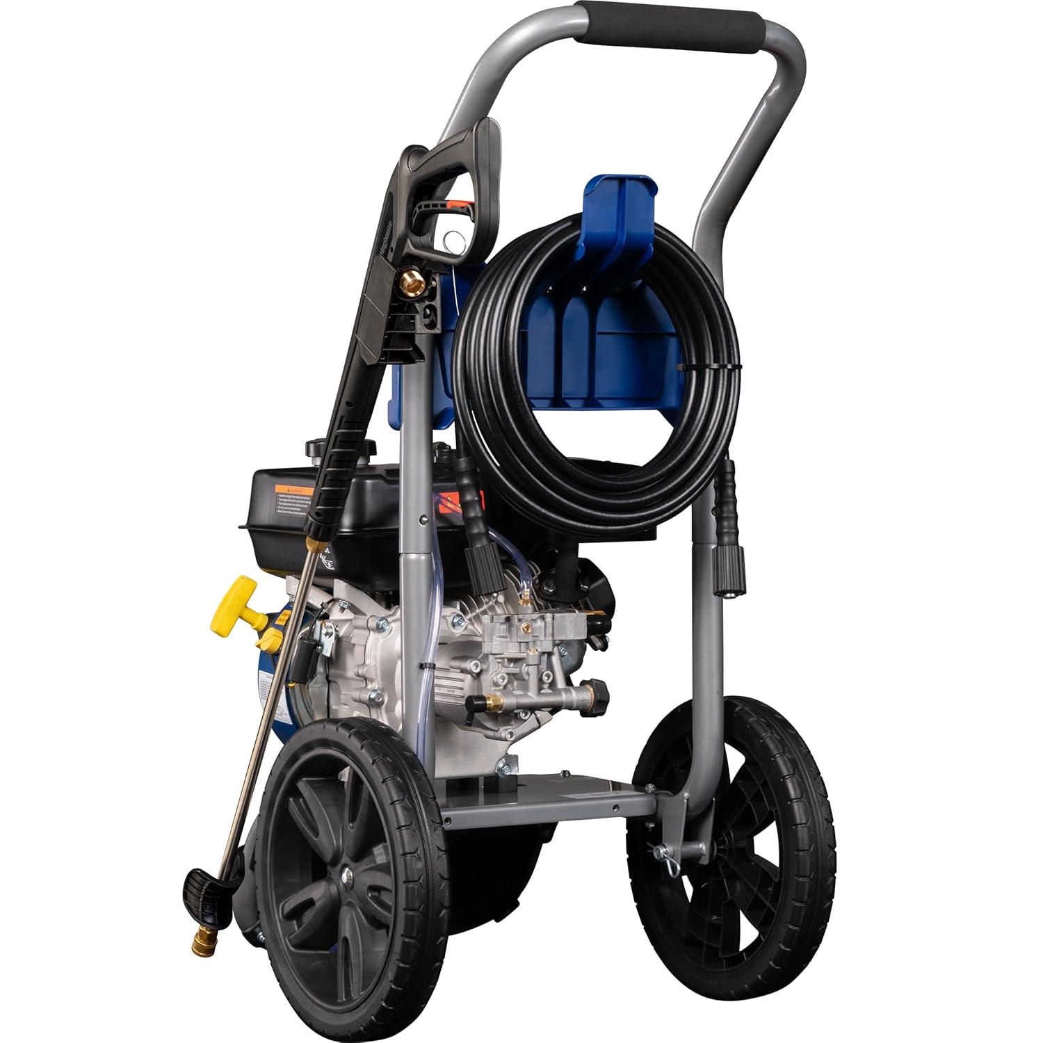 Westinghouse 3200-PSI, 2.5-GPM Gas Pressure Washer with 5 Nozzles & Soap Tank