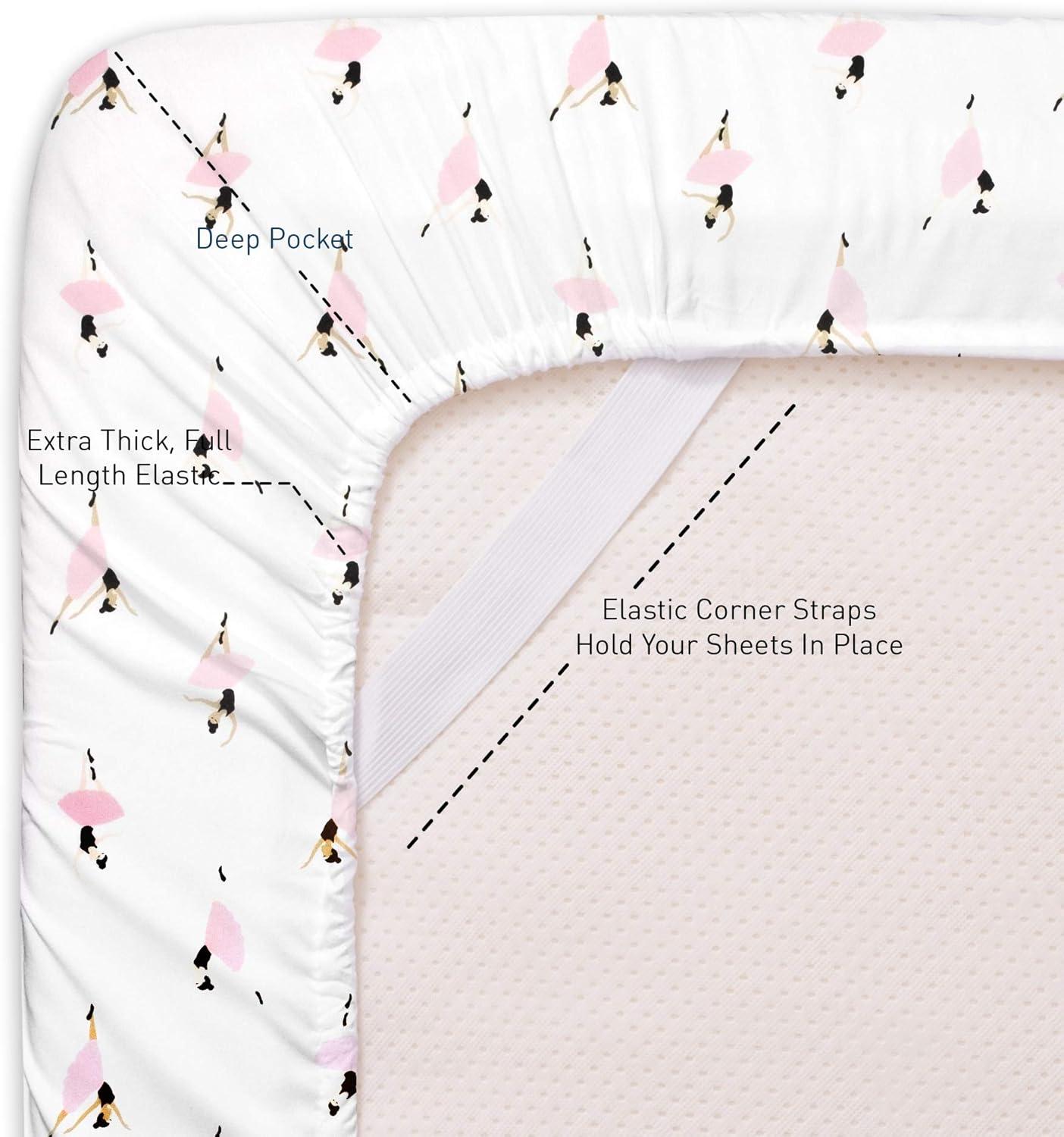 Ballerina Dance Microfiber Kids' Sheet Set By Sweet Home Collection®