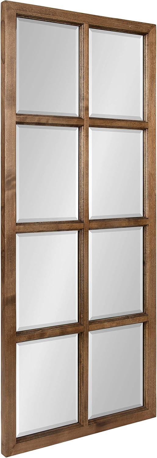 Hogan Windowpane Wall Mirror - Kate & Laurel All Things Decor