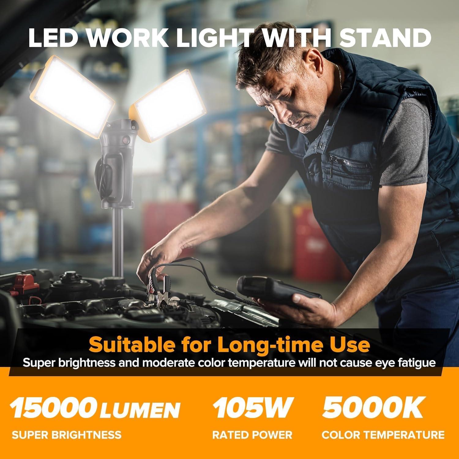 Lutec Peri 68.1102'' Plug-in Integrated LED Work Light