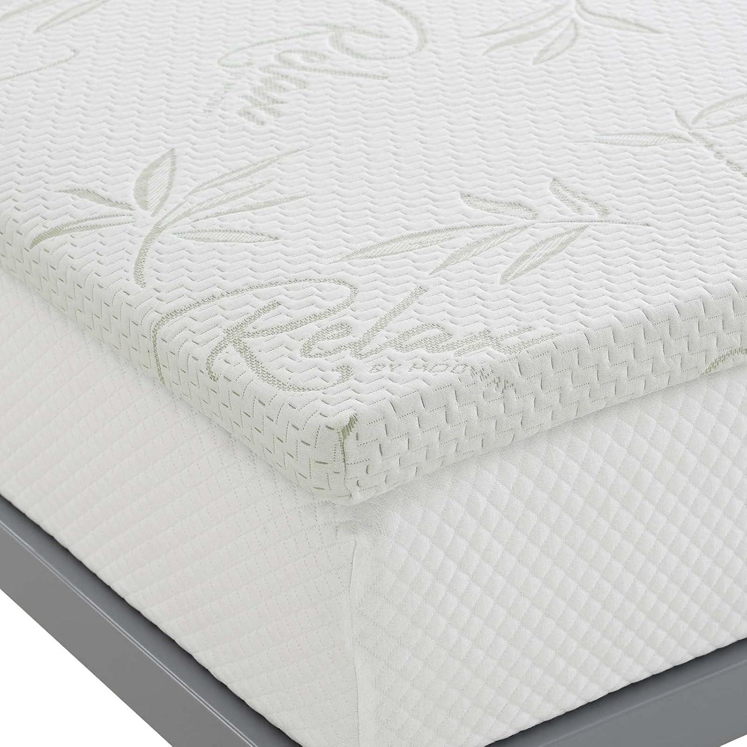 Modway Relax 2" Gel Memory Foam Mattress Topper -