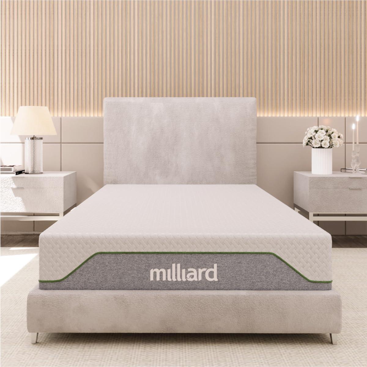 Milliard 10 Inch Classic Firm Memory Foam Mattress, Twin