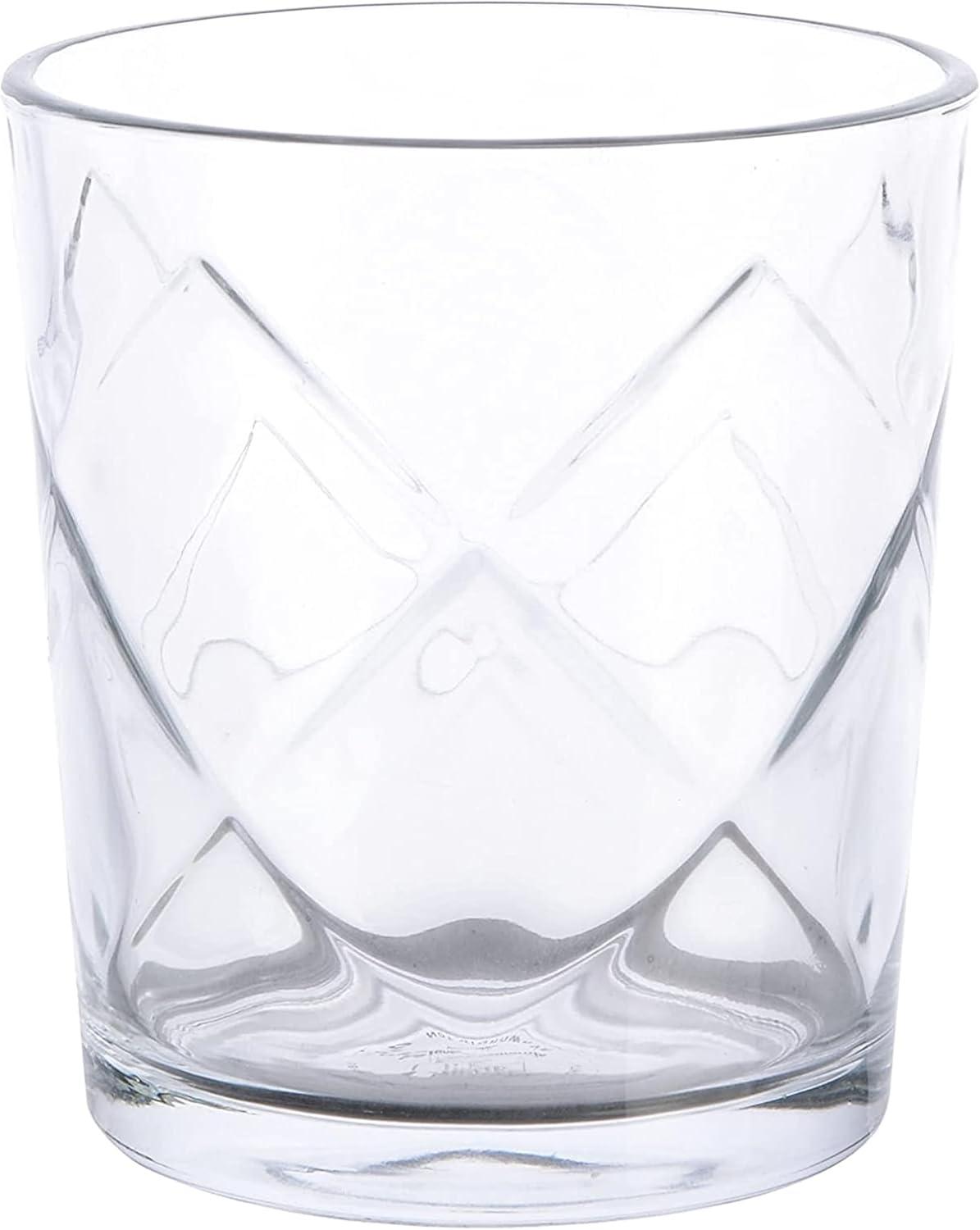 Gibson Home 16 Piece Lattice Glassware Drinkware Set