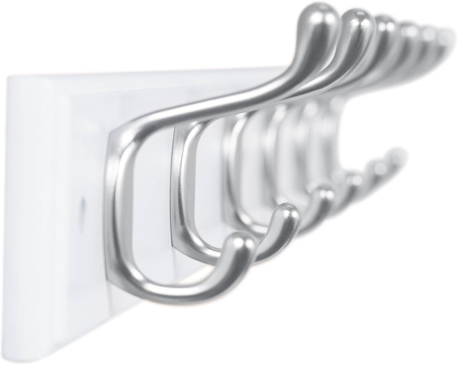 Wall 6 - Hook Wall Mounted Coat Rack