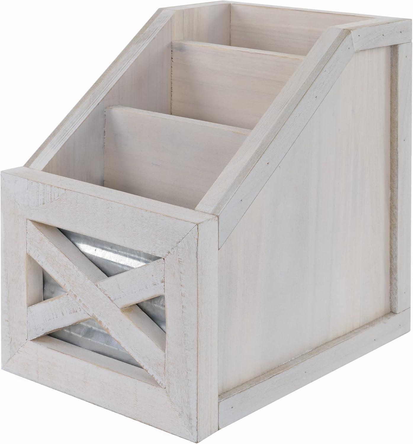 Autumn Alley Rustic Remote Control Holder Organizer