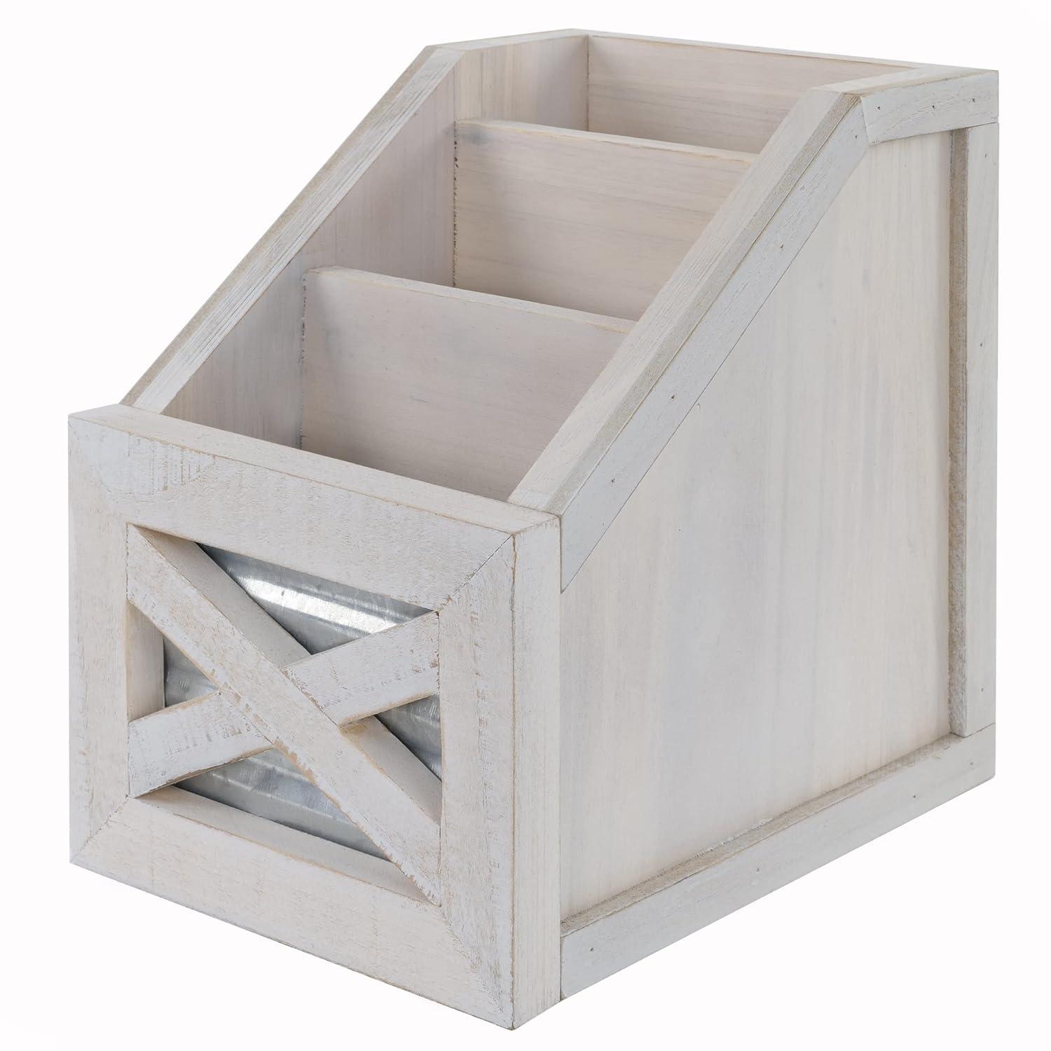 Autumn Alley Rustic Remote Control Holder Organizer