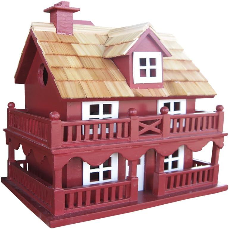 Classic Series Novelty Cottage 10.5'' H x 7.5'' W x 11'' D Birdhouse