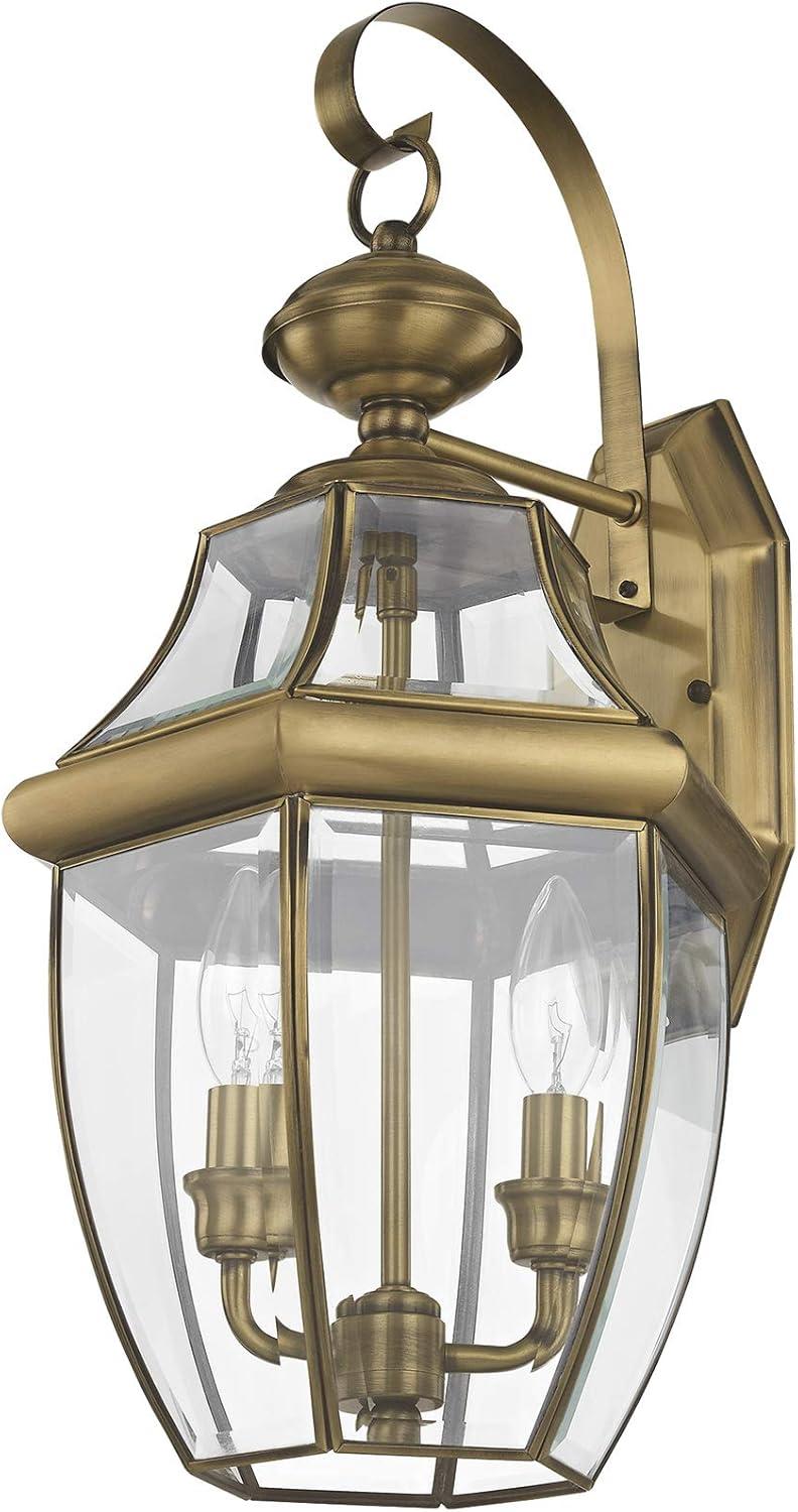 Livex Lighting Monterey 2 - Light Wall Light in  Antique Brass