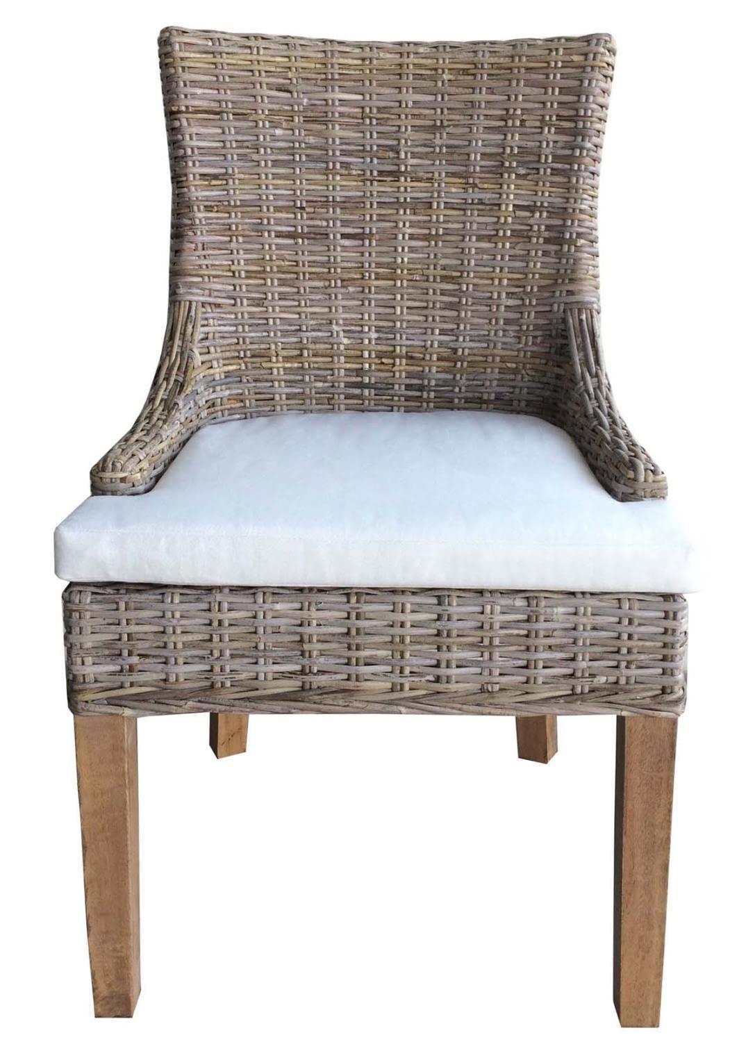 Padmas Plantation ALF11-KUBU-S-2 Kubu Alfresco Dining Chair - Set of 2