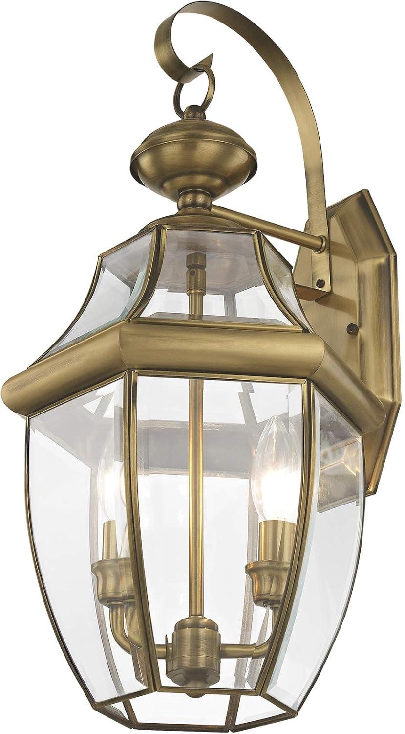 Livex Lighting Monterey 2 - Light Wall Light in  Antique Brass