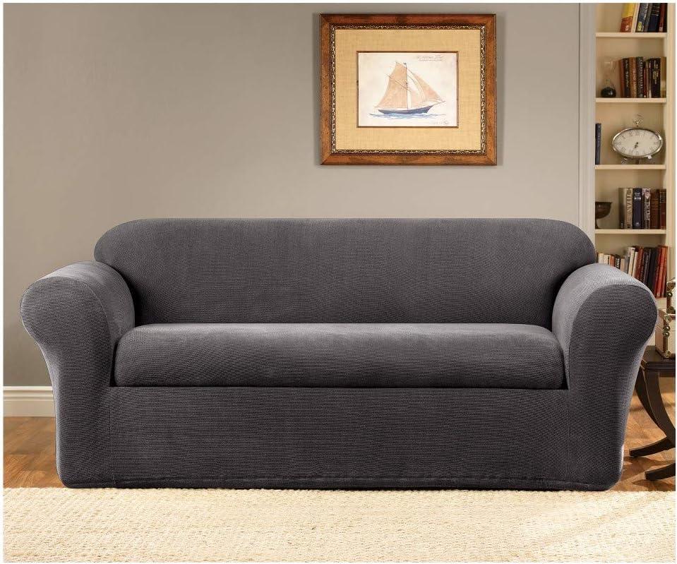 Sure Fit Box Cushion Sofa Slipcover