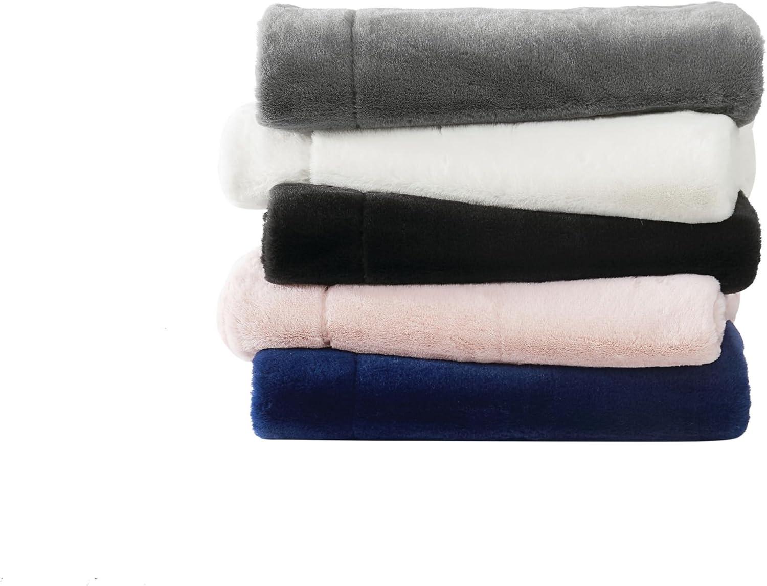 Vince Camuto Vince Camuto Faux Rabbit Fur Gift Boxed Throw