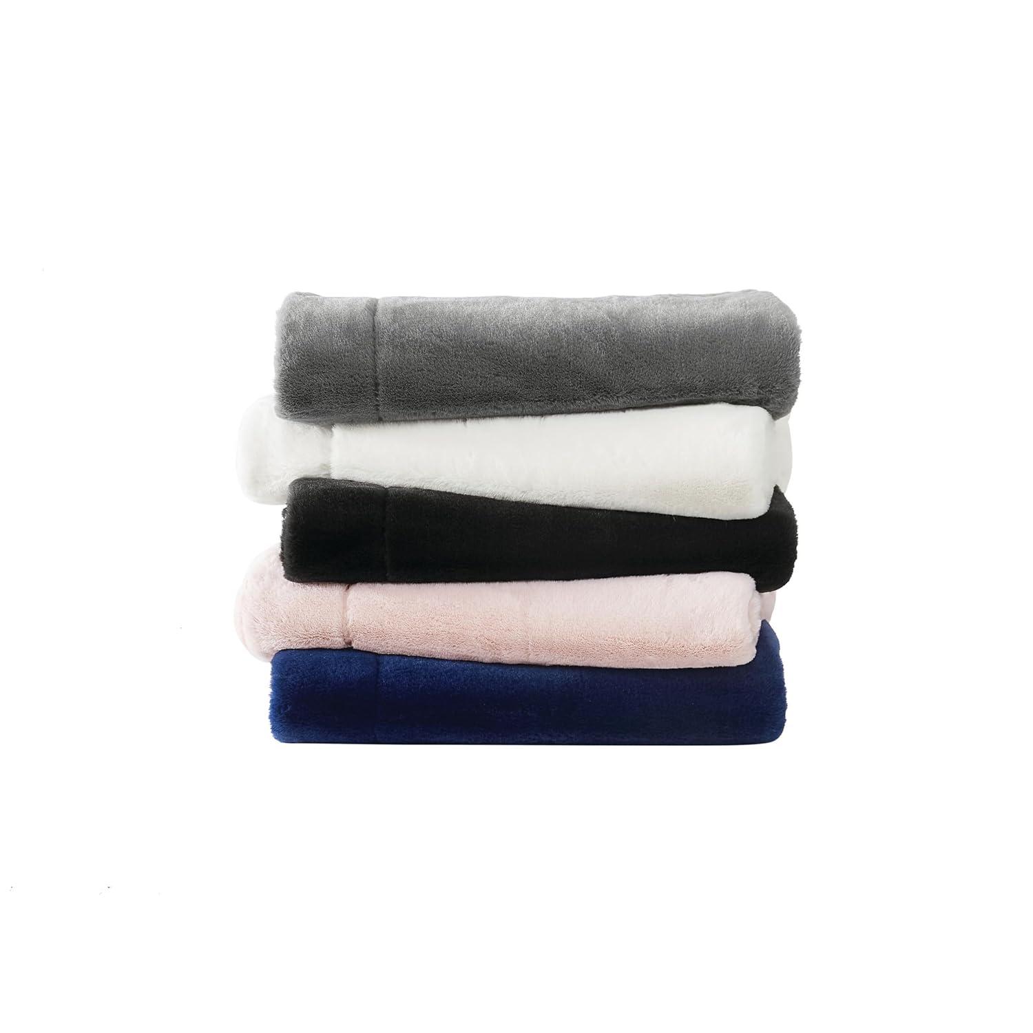 Vince Camuto Vince Camuto Faux Rabbit Fur Gift Boxed Throw