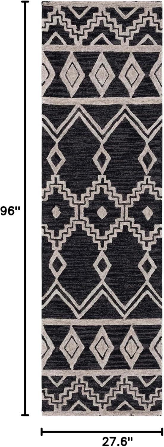 Abbegail Hand Tufted Wool Southwestern Rug