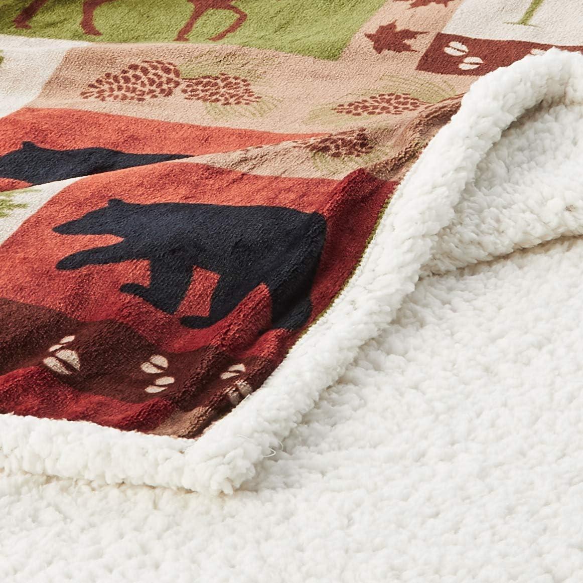 Patchwork Lodge Rustic Patchwork Comforter Set