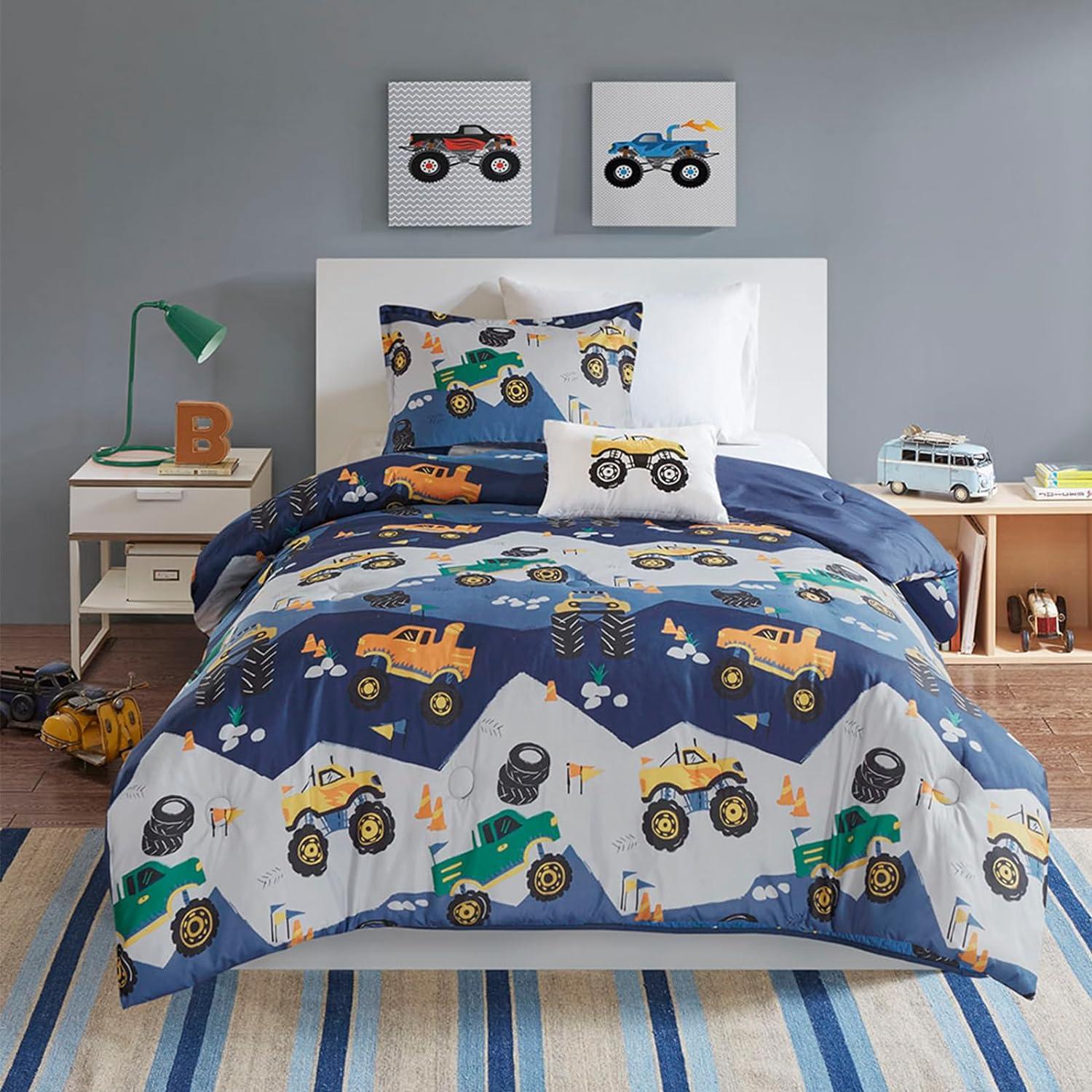 Nash Monster Truck Comforter Set