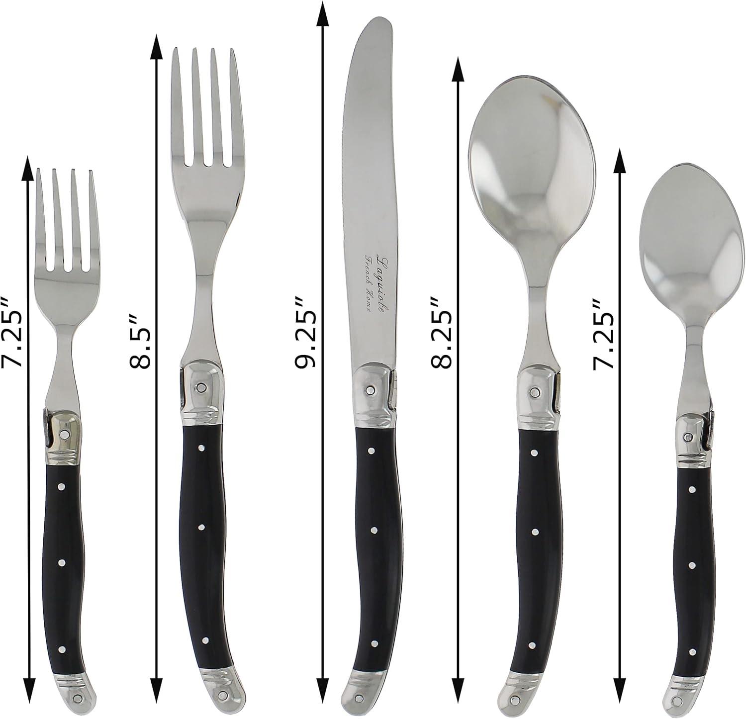 Hixon Stainless Steel Flatware - Set of 20
